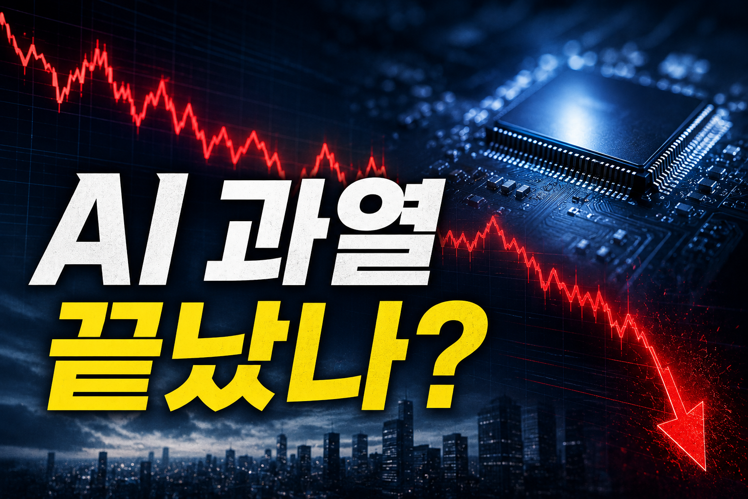 반도체 급락관련 이미지