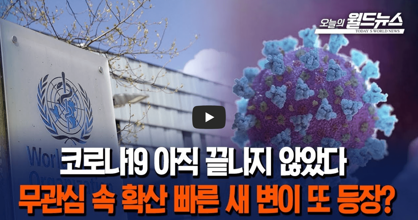 코로나19 변이 바이러스 관련 영상의 섬네일