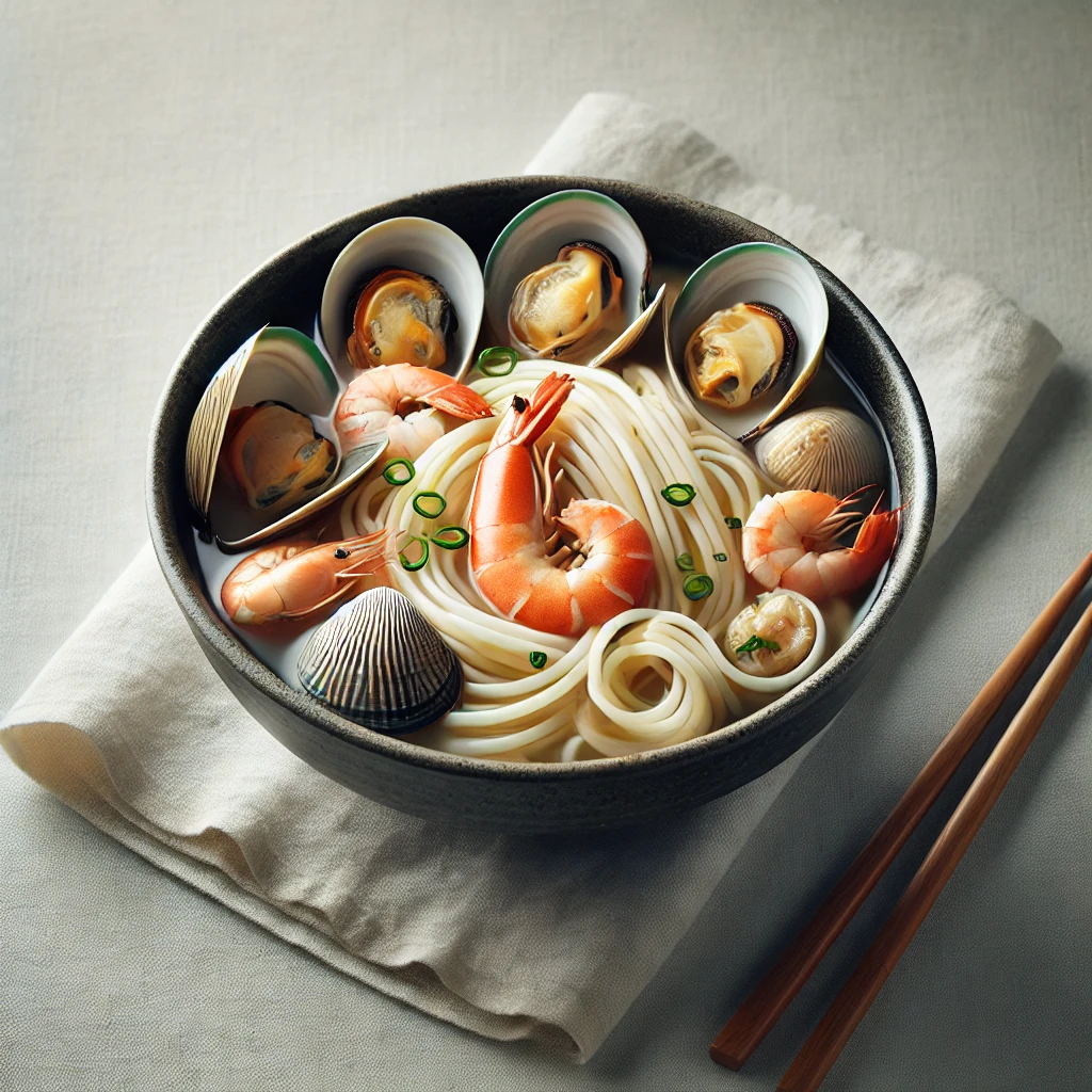 해물칼국수 한 그릇