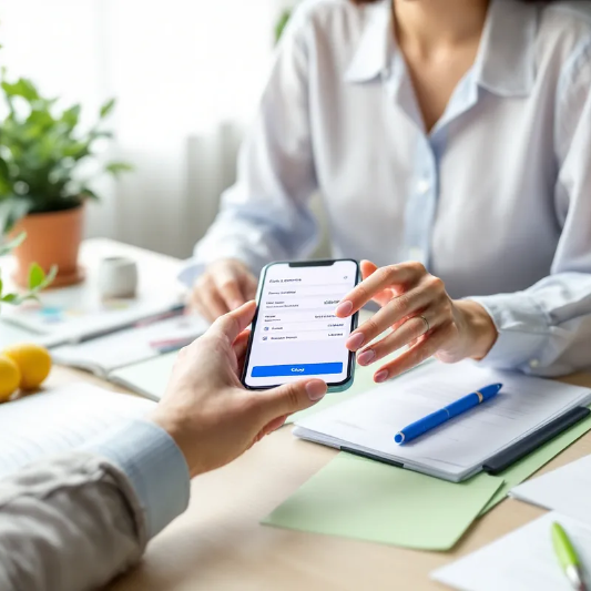 모바일로-대출을-알아보는-사람들