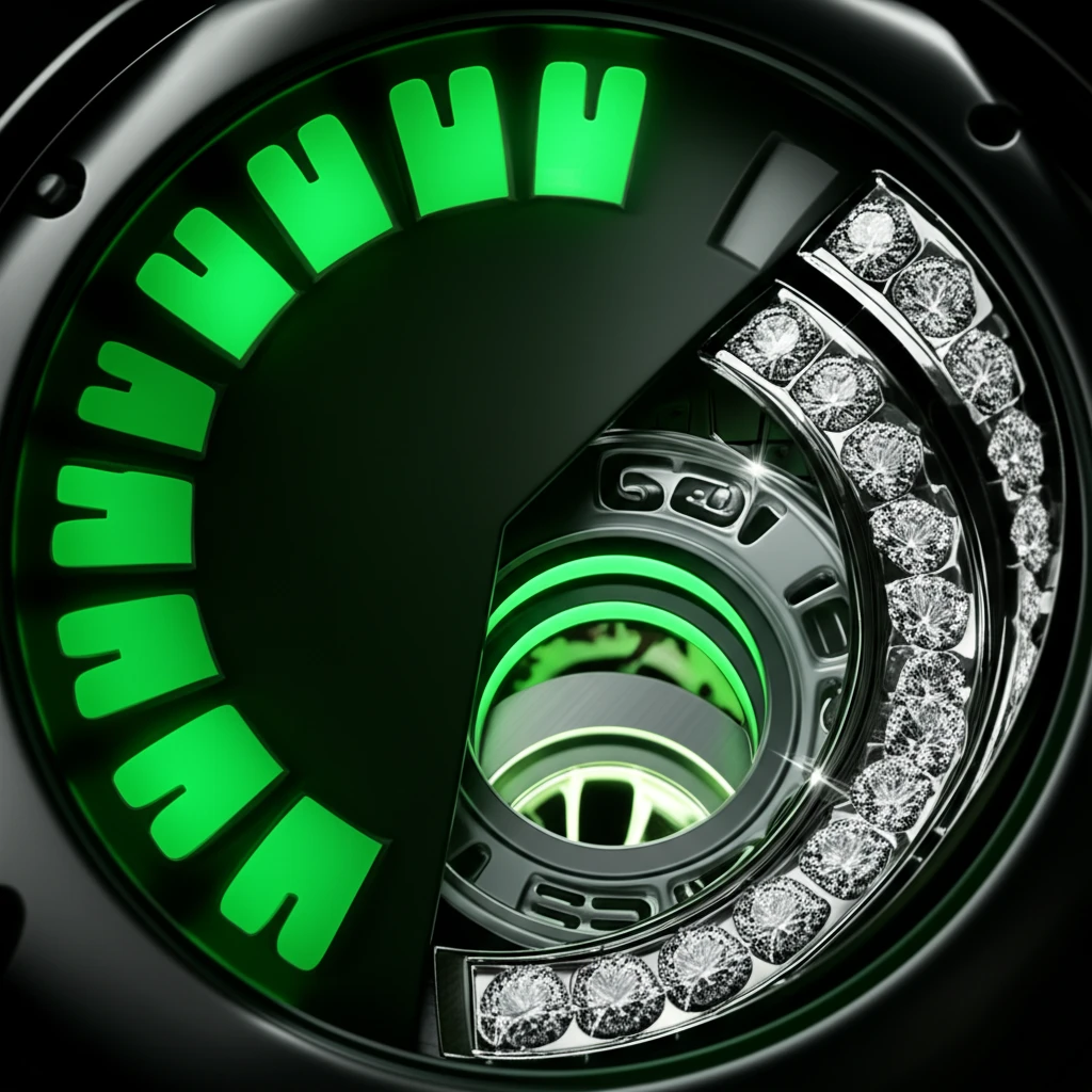 특수 목적 시계의 야광 인덱스 기능과..