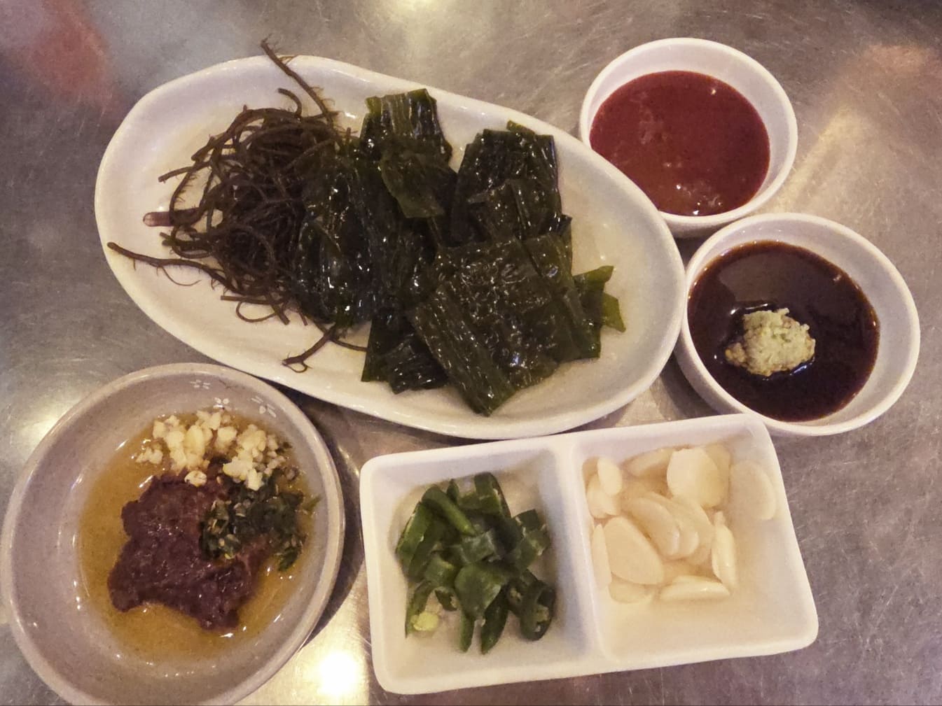 강남초장 기본찬