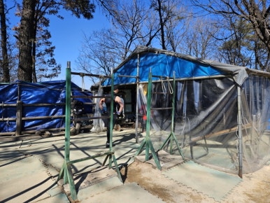 용마산 헬스장