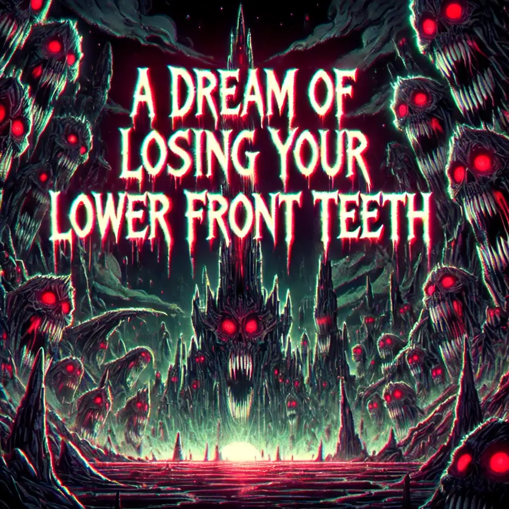 아래 앞니 빠지는 꿈