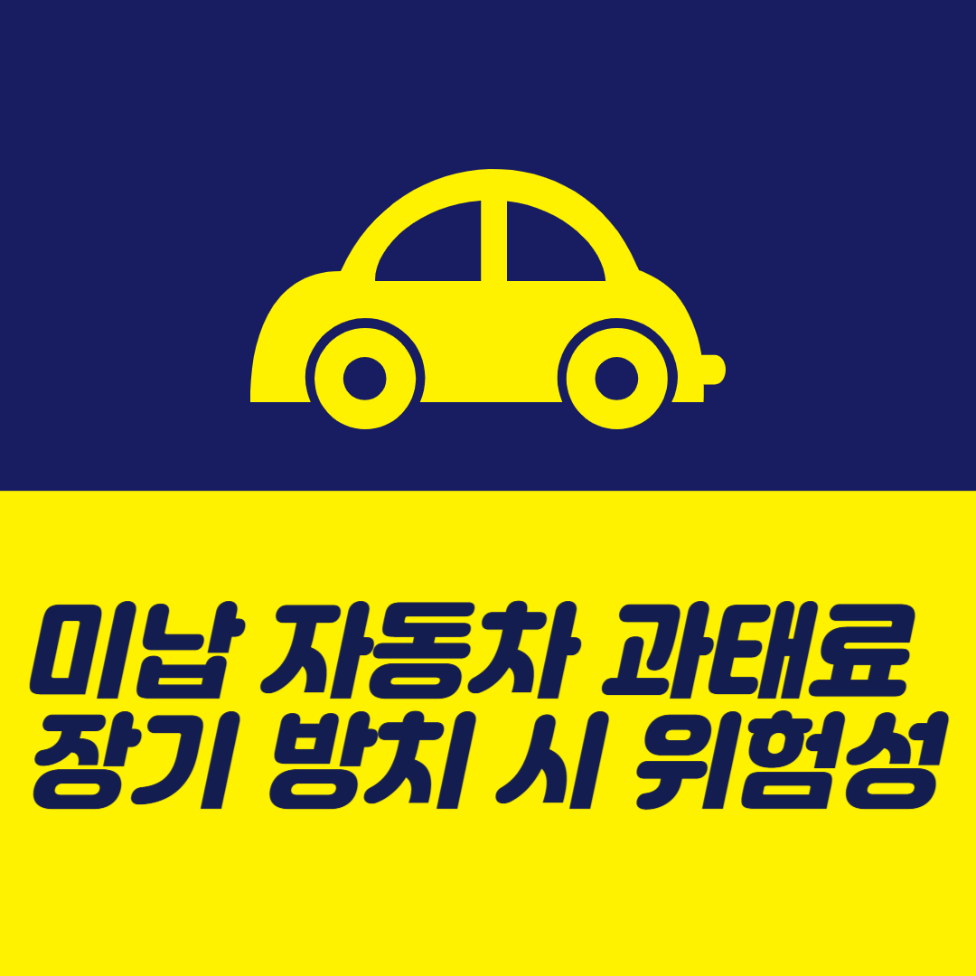 미납 자동차 과태료 방치 시 위험성