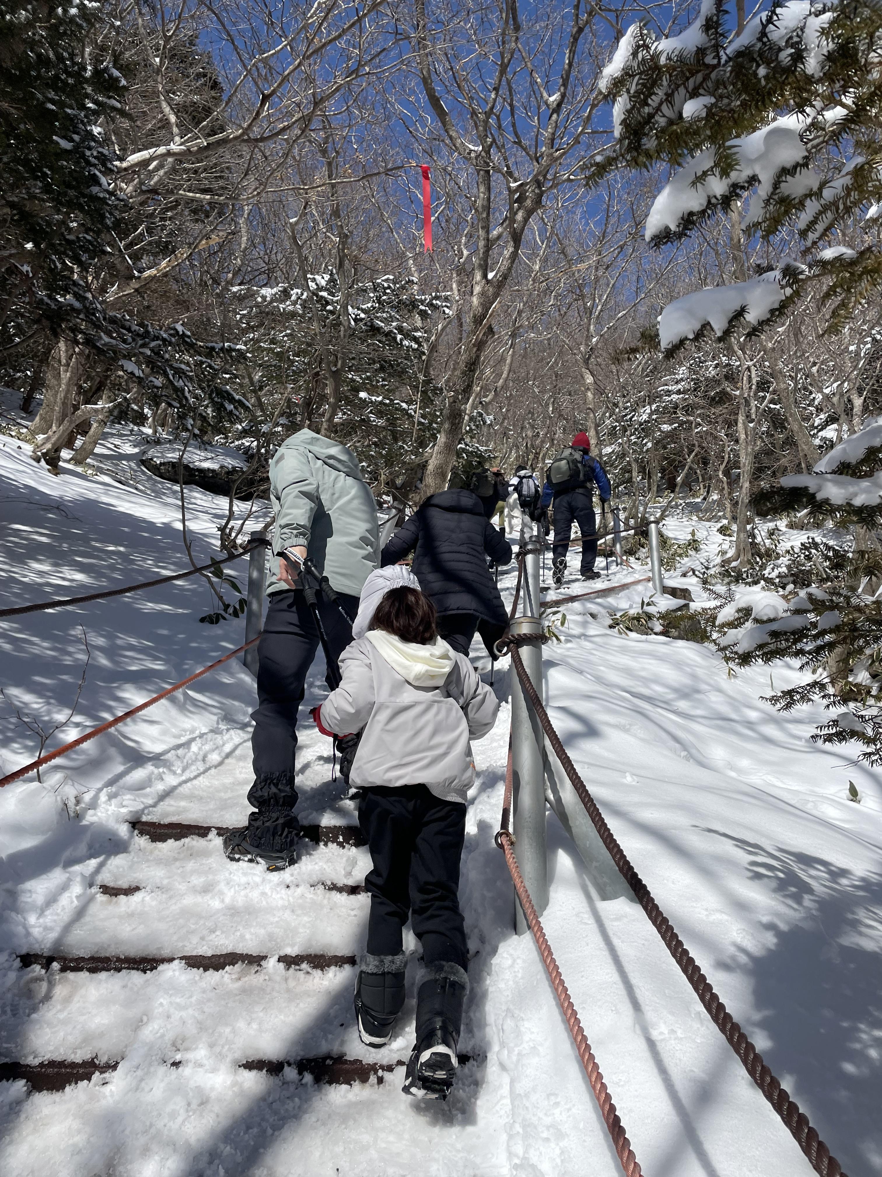 겨울 한라산 영실코스 등산