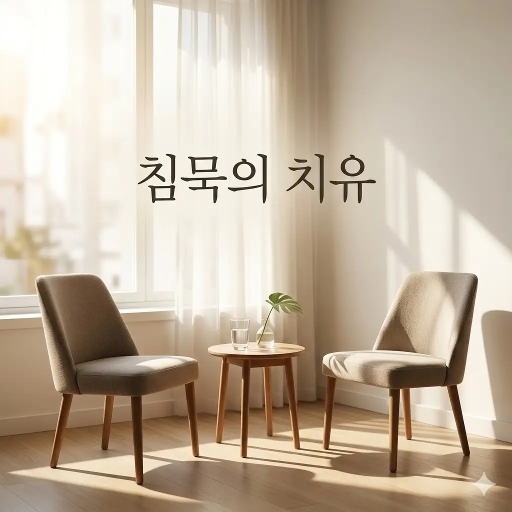 침묵을 활용하는 상담이란? 말이 적어도 도움이 될 수 있을까요