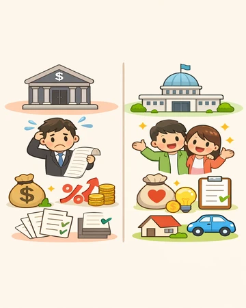 일반 대출과 정책 대출 차이 구조 비교 설명18