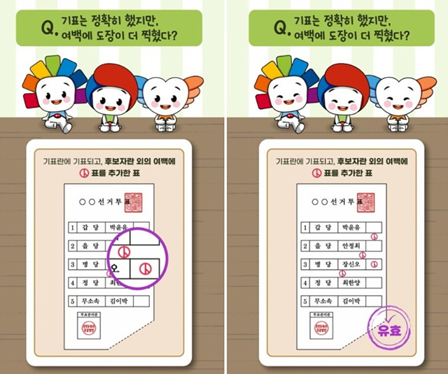 2025 대선 유효표·무효표 기준