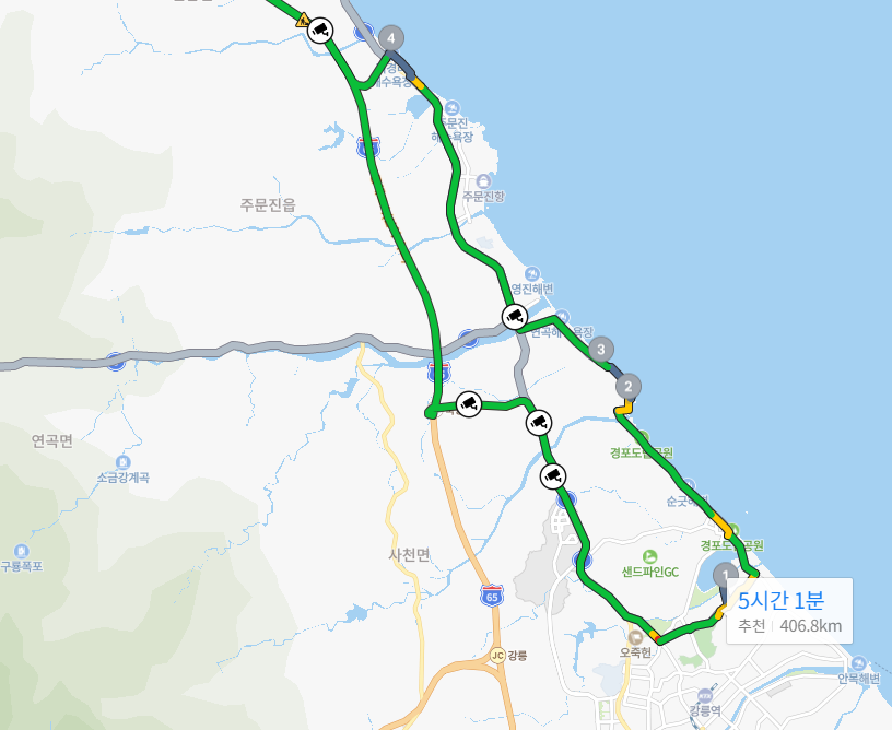 강릉당일치기여행코스