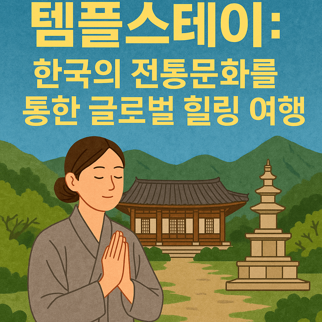 템플스테이: 한국의 전통문화를 통한 글로벌 힐링 여행