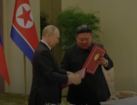 김정은의 방러