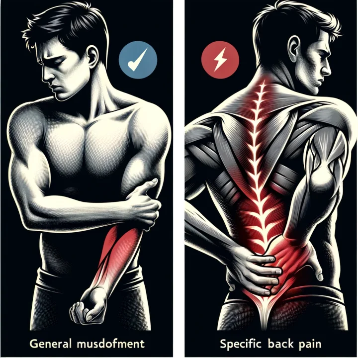 췌장암등통과일반근육통차이점