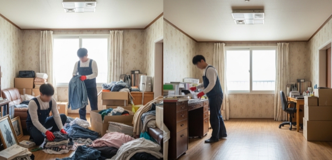 횡성 고독사청소중