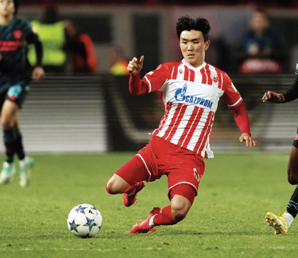 세르비아 수페르기가의 &#39;황인범&#39;