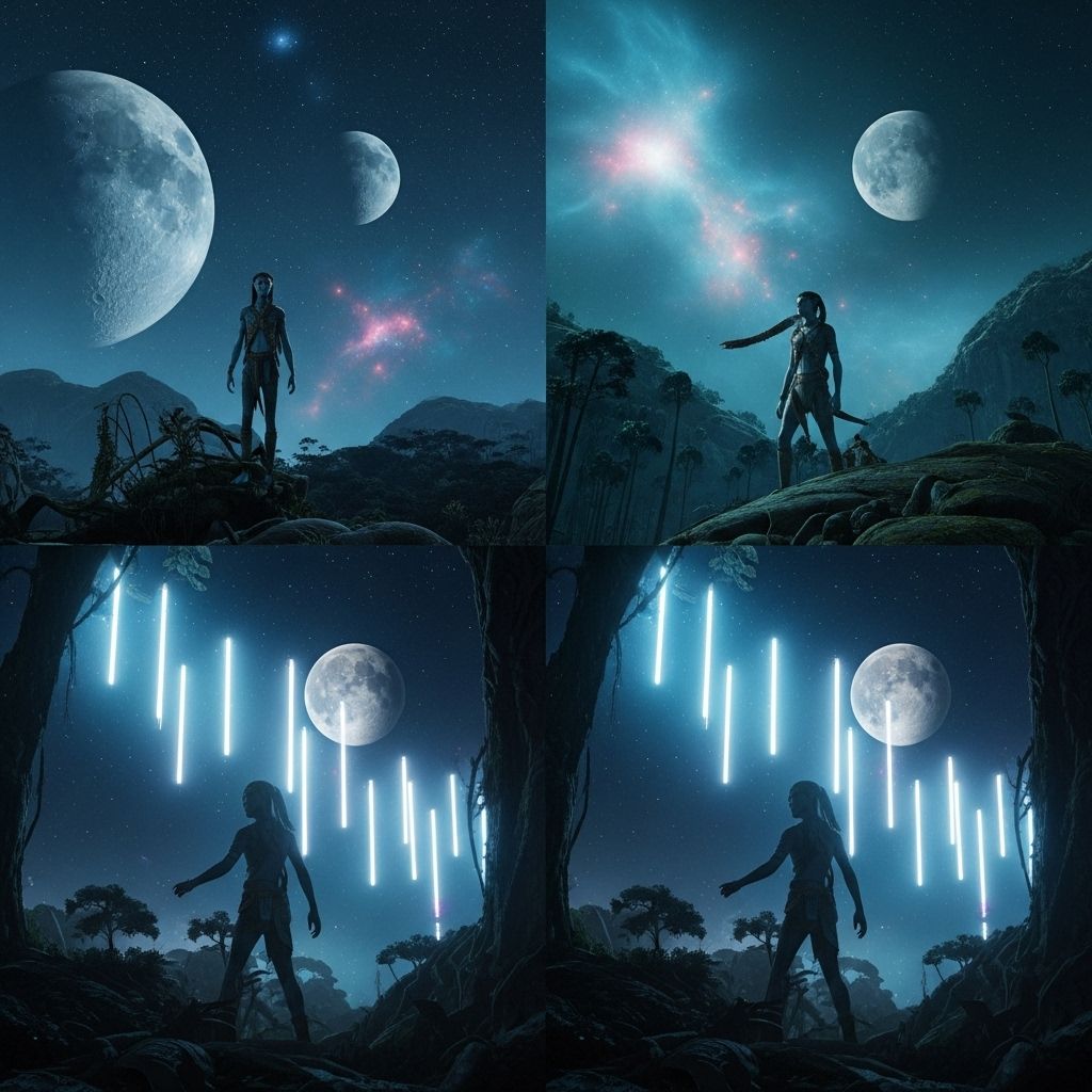 아바타3 개봉일 확정&amp;#44; 나비족 실루엣