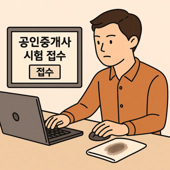 공인중개사 시험접수