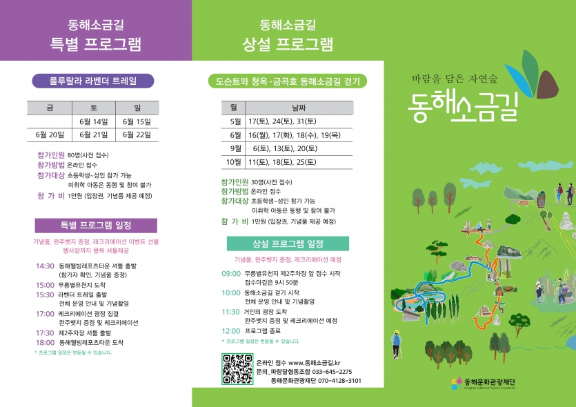 보랏빛 라벤더 향기 따라 걷는 힐링 여행