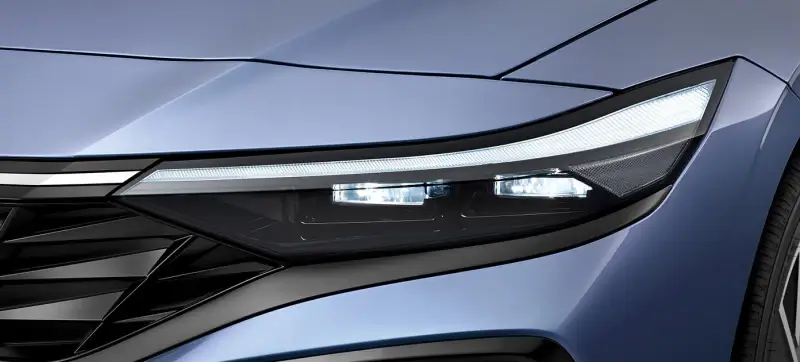 아반떼-헤드램프