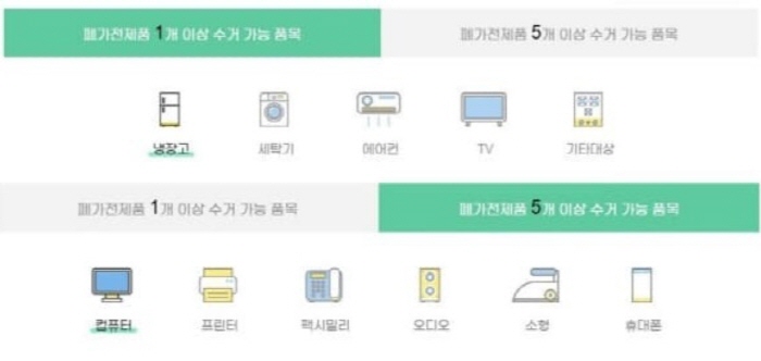폐가전-무상방문-수거서비스