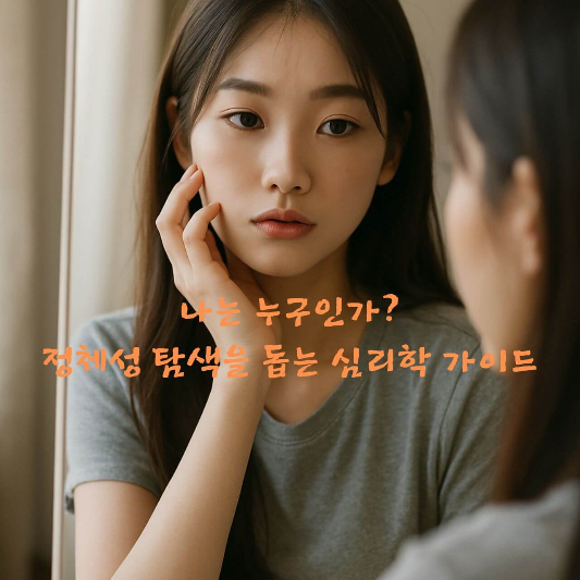 정체성탐색, 자기이해, 심리학, 정체성혼란, 자아성찰, 자기성장, 심리발달, 삶의방향, 성장심리학, 마음여행