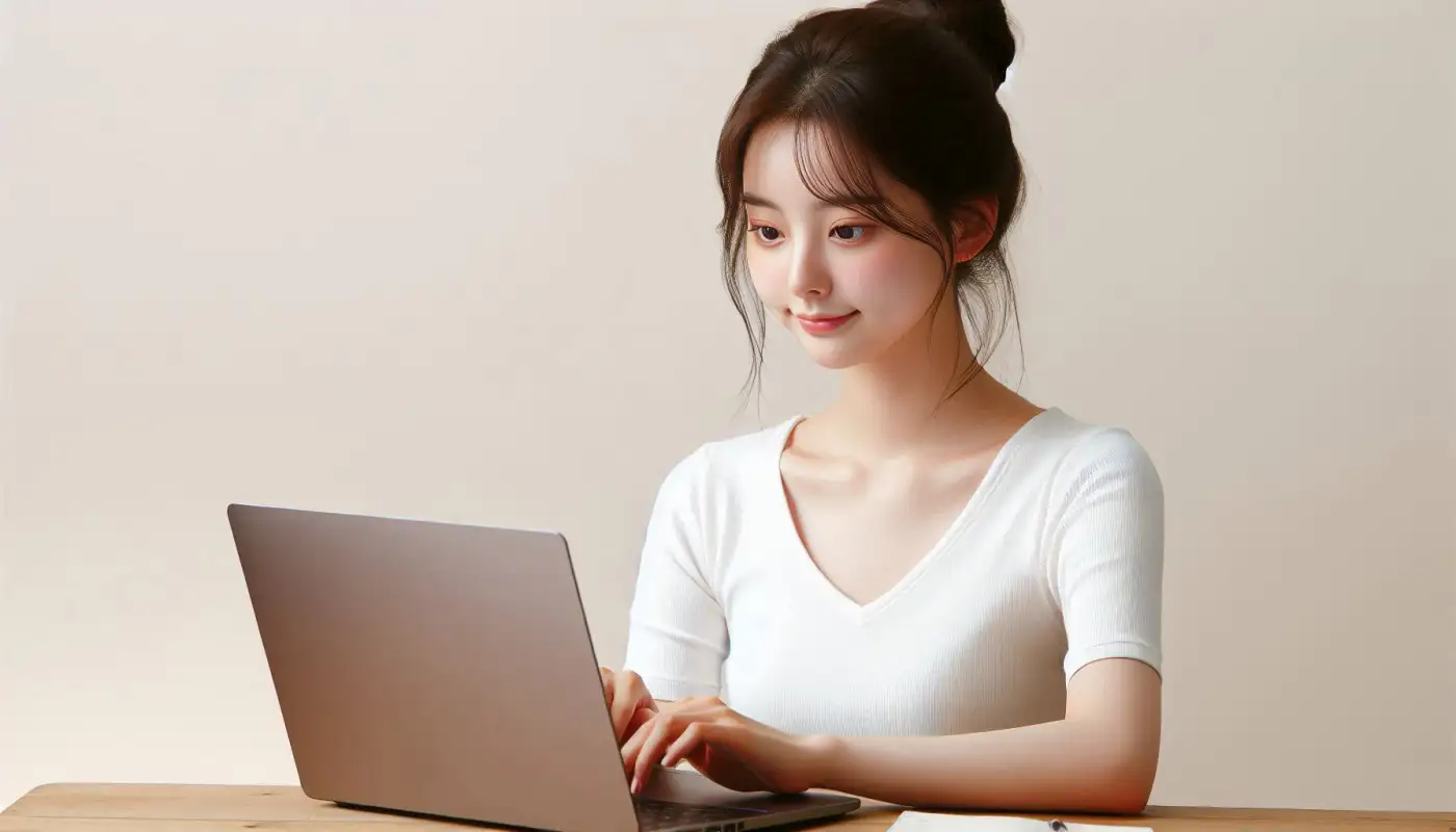 쳇지피티-사주를-알아보고-가상자산-관리하는-여성의-모습