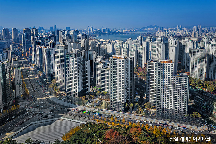 잠실래미안아이파크 주변 도로상황