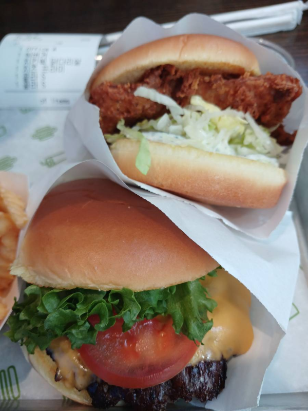 쉑쉑 오늘의 버거