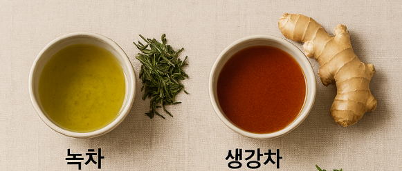 매일 마셔도 좋은 차 종류들