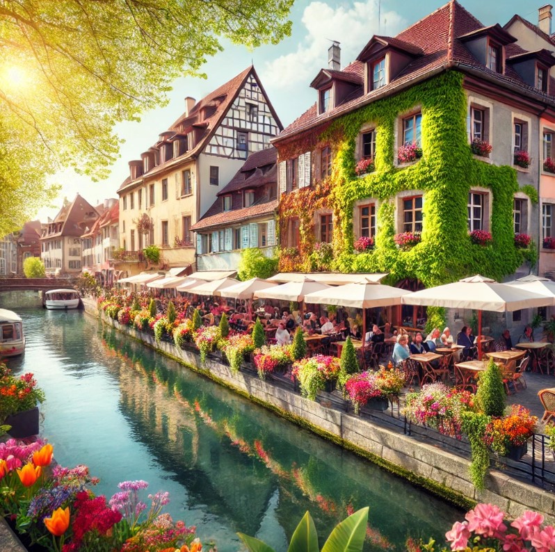 각 나라 봄 관련 이미지