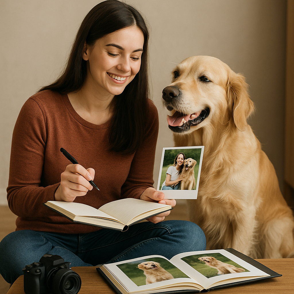 반려견과의 추억을 기록하는 방법 이미지