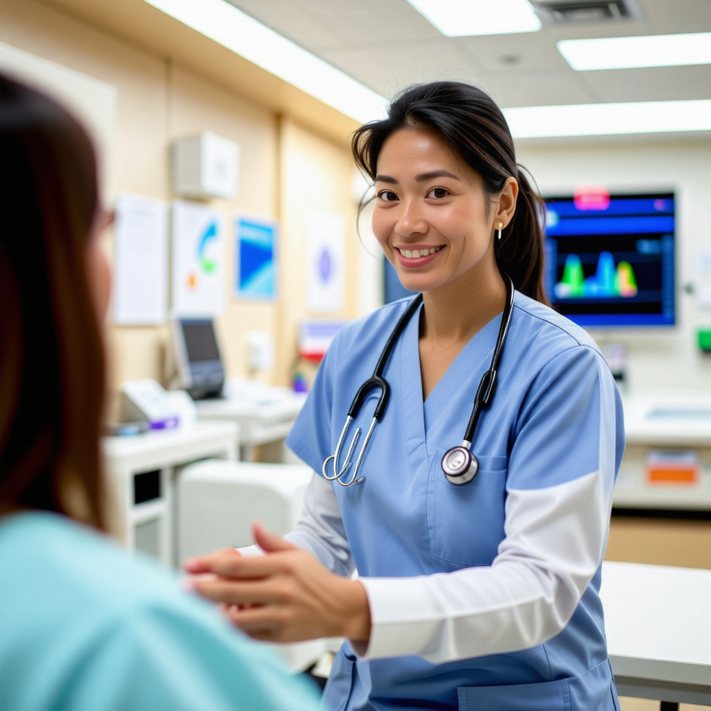 병원 내 나이트 근무 없는 간호사 1. 외래 간호사