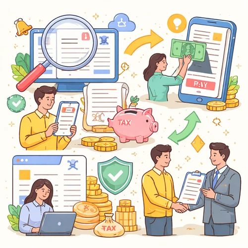 지방세 체납 조회와 납부 과정을 설명하는 이미지6