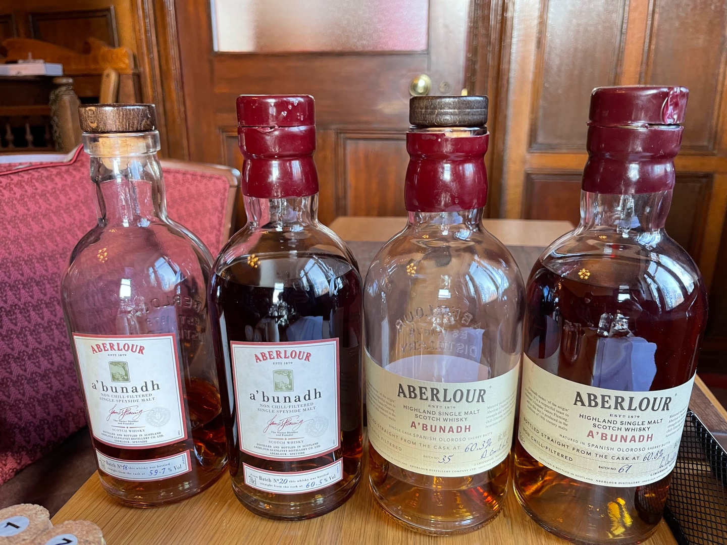 아벨라워 아부나흐 배치 18번, 20번, 35번, 61번