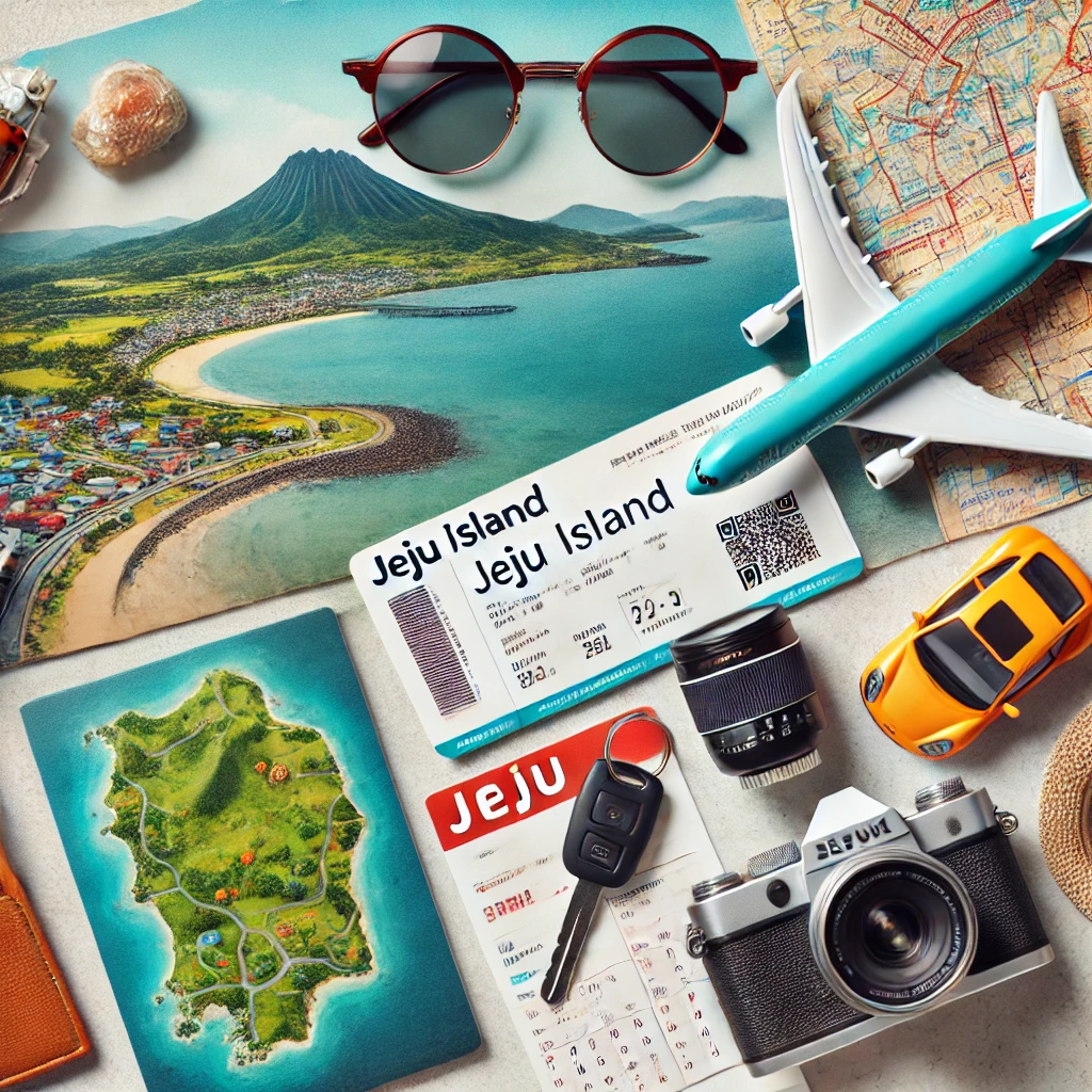 제주도 가족여행 렌터카 및 항공권 이미지