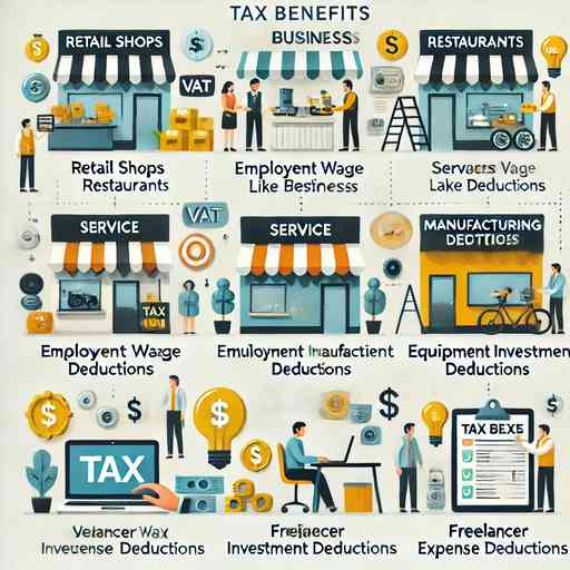 업종별 세금 혜택 정리: 자영업자가 꼭 알아야 할 공제 항목