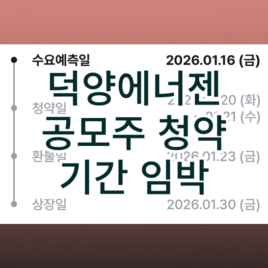 청약-일정
