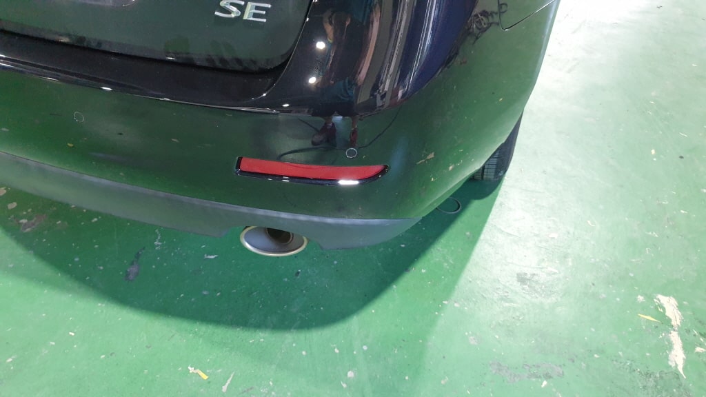 인천판금도색 - 범퍼 조립 완료