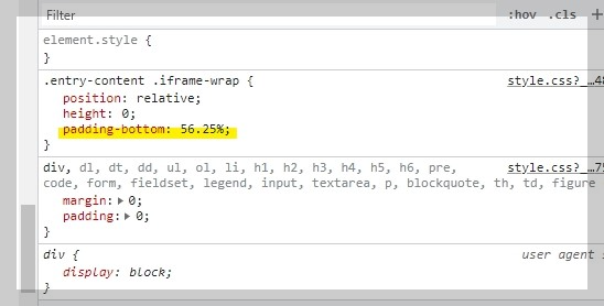 티스토리 동영상 유튜브 하단 여백 제거