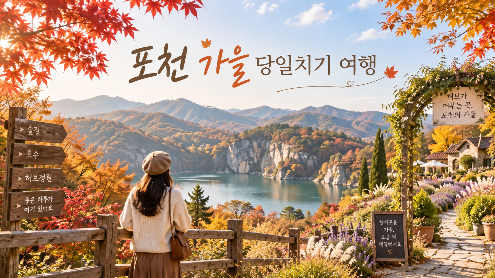 포천 가을 당일치기 여행