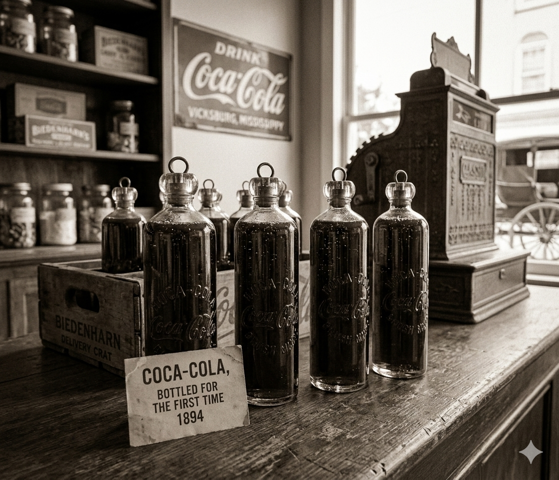 코카콜라 최초의 병 제품