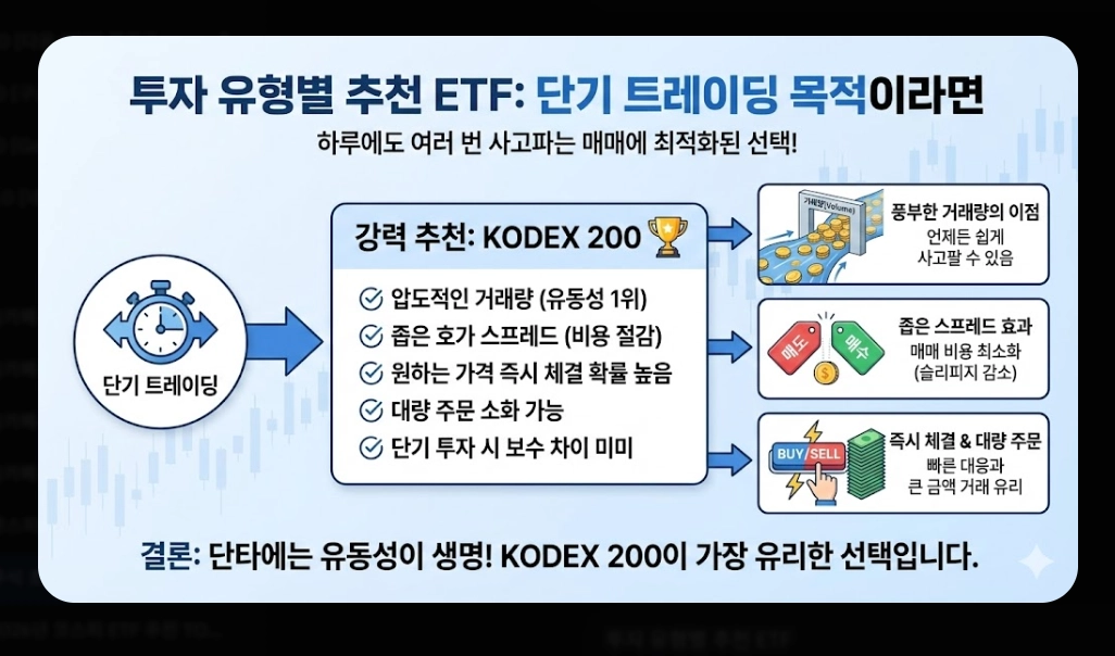 코스피200 ETF 선택 기준 [초보자 필독] KODEX&middot;TIGER&middot;RISE 비교 및 유형별 추천