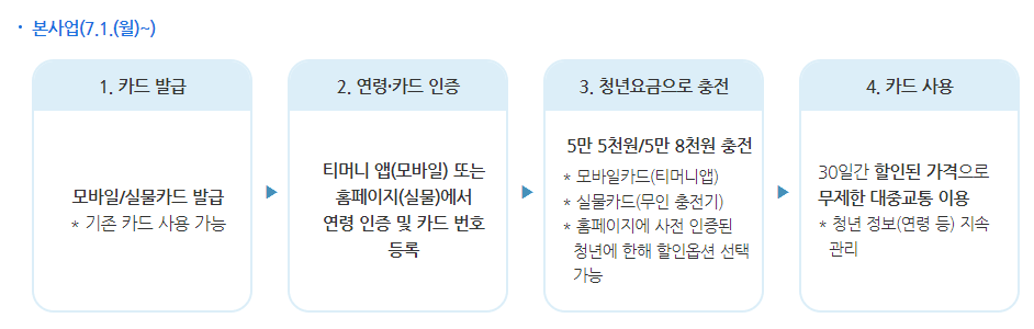 기후동행카드 청년 할인