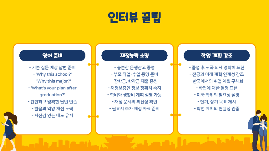 미국 유학비자 F-1 준비 꿀팁 총정리! 합격률 높이는 비법 대공개 [2025 최신]