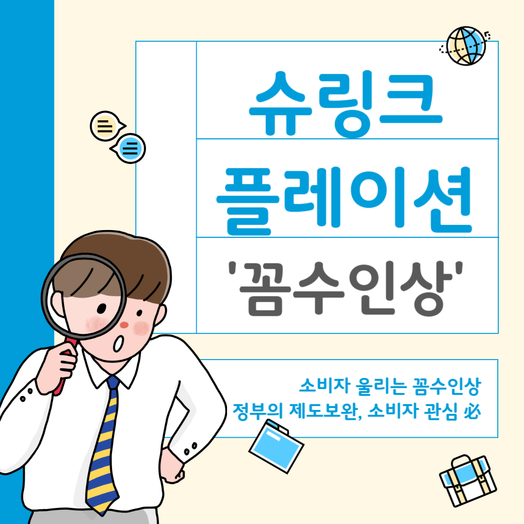 슈링크플레이션 꼼수인상