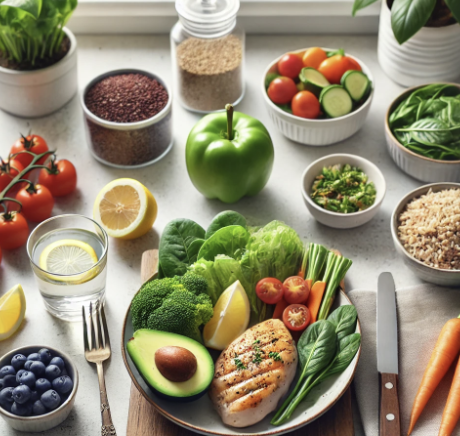 건강한 다이어트와 관련된 사진