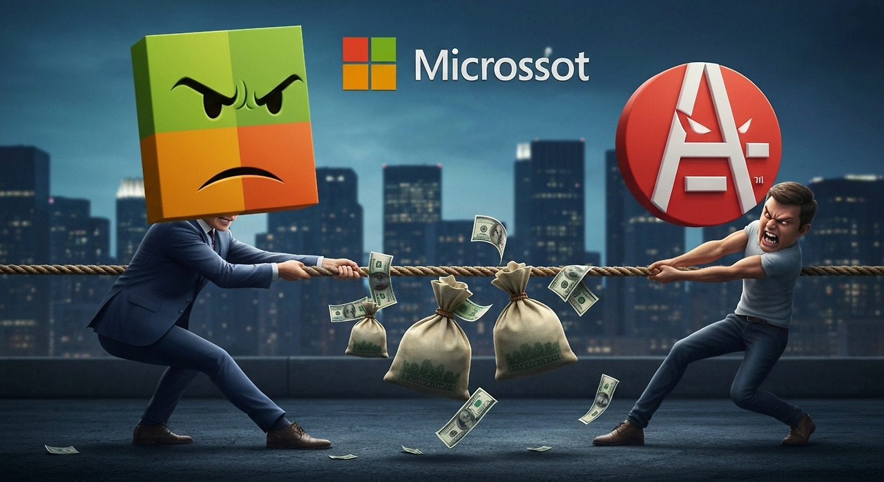 트랙 위를 질주하는 테슬라 로봇 개