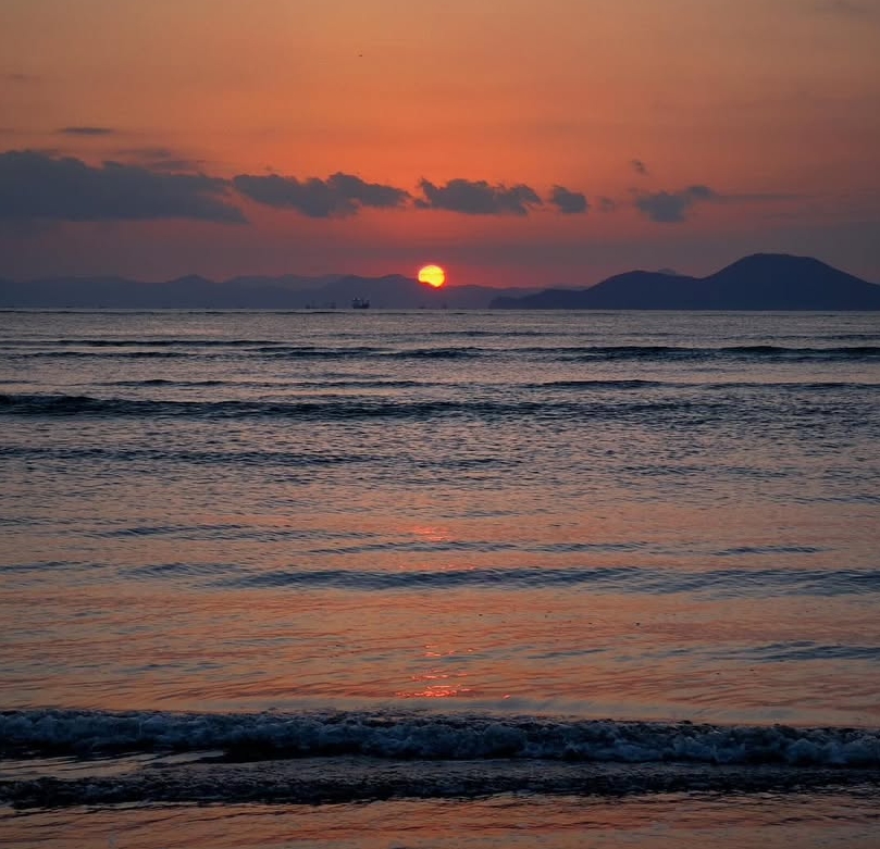 다대포해수욕장 일출