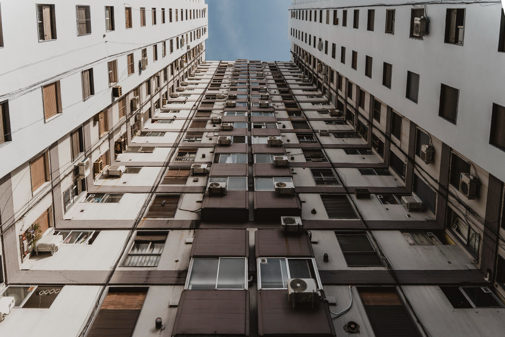 지상에서 보는 아파트