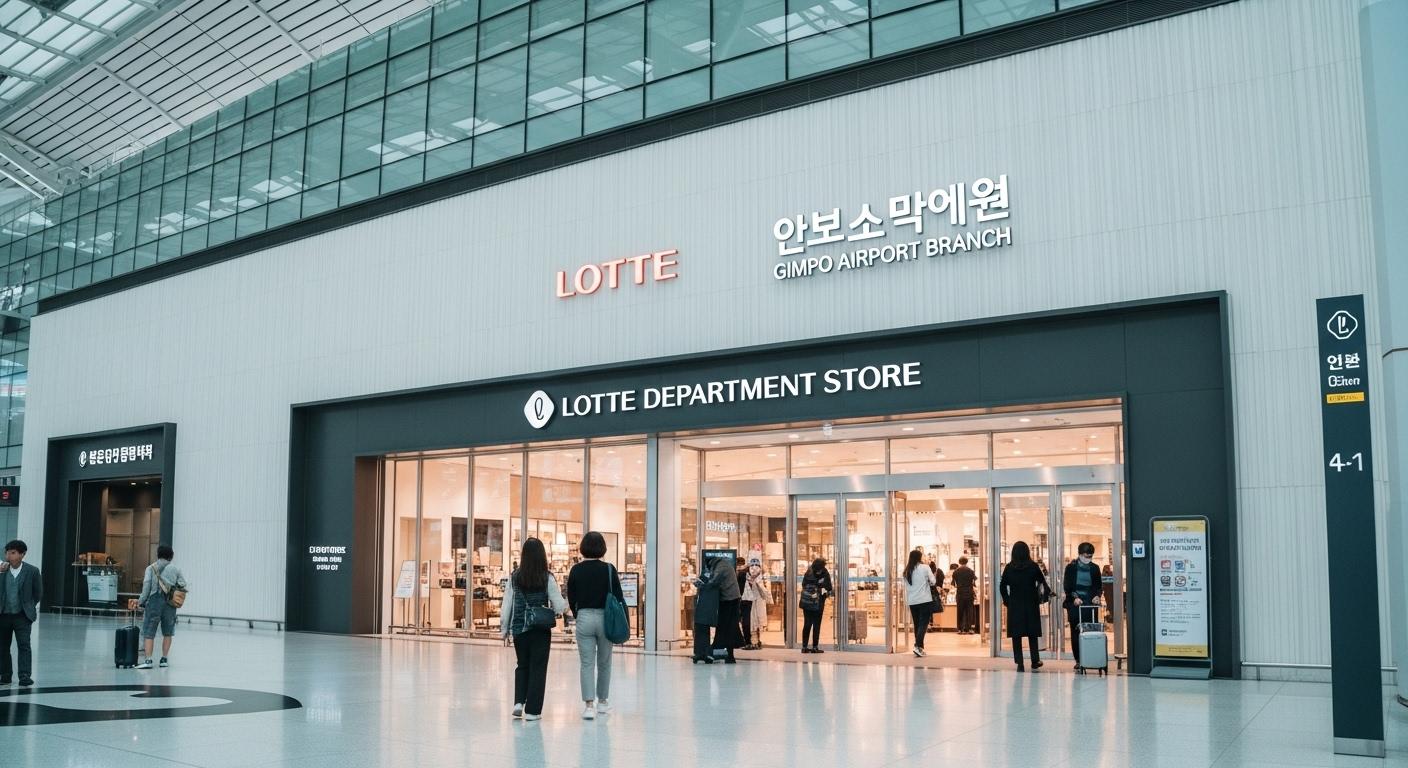 롯데백화점 김포공항점